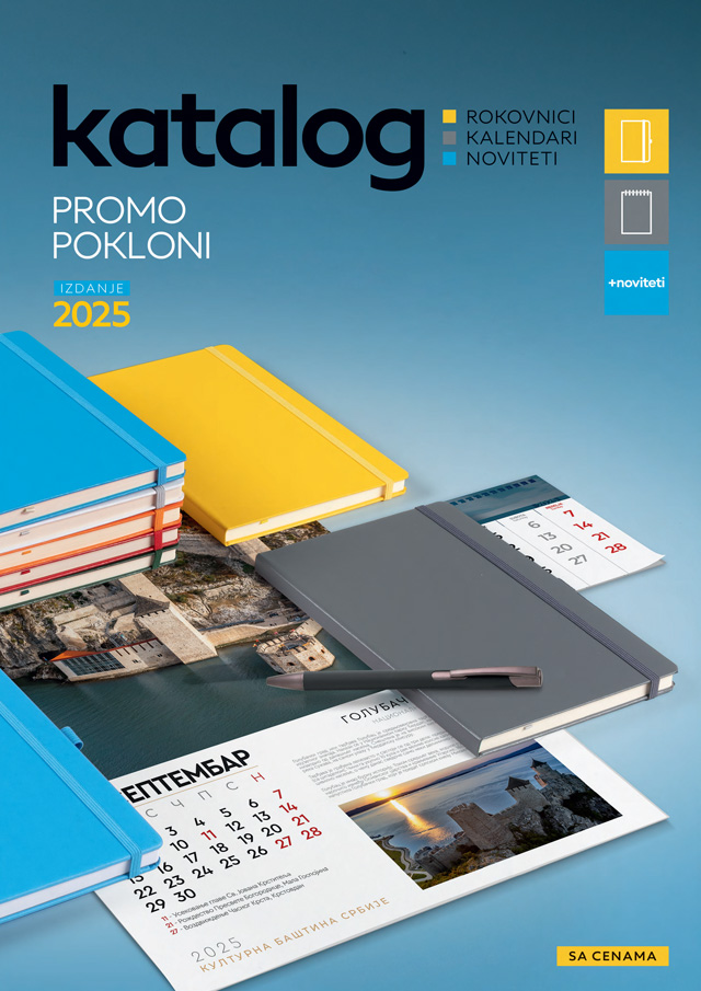 Katalog - Rokovnika, kalendara i noviteta 2025